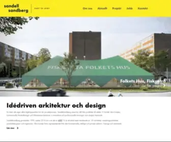 Sandellsandberg.se(Sandellsandberg arkitekter) Screenshot