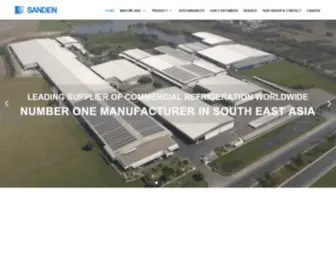 Sandengroup.com(Sanden Intercool Group) Screenshot