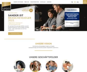 Sander-Gruppe.com(Sander Gruppe) Screenshot