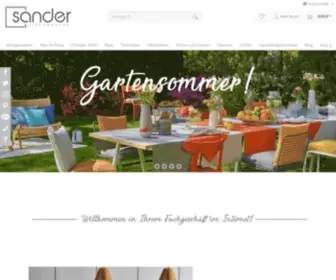 Sander-Tischwaesche.de(Sander Tischwäsche) Screenshot