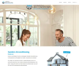 Sanders-Airco.nl(Prettig werken) Screenshot