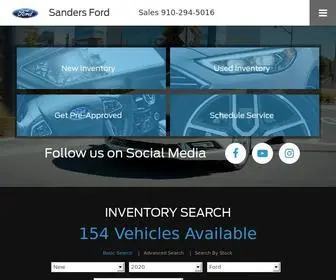 Sandersfordsales.com Screenshot