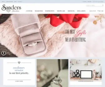 Sandersjewelers.net(Sanders Jewelers) Screenshot