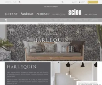 Sanderson-UK.com(Fabrics and Wallcoverings) Screenshot