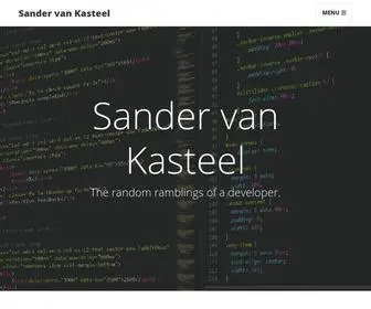 Sandervankasteel.nl(Sander van Kasteel) Screenshot