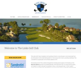 Sandestinlinks.com(Sandestin Links) Screenshot