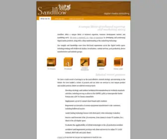 Sandflow.com(Digital Media Consulting) Screenshot