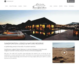 Sandfontein.com(Nature Reserve) Screenshot