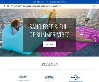 Sandfreebeachmats.com(Sand-Free Beach Mats) Screenshot