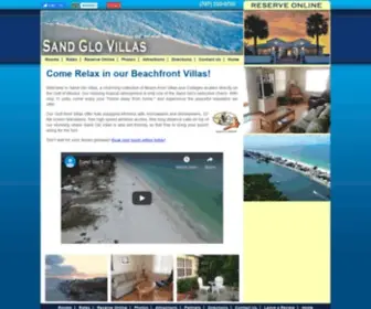 Sandglo.com(Sand Glo Villas) Screenshot