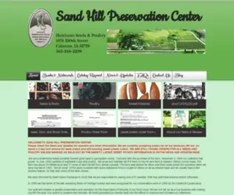 Sandhillpreservation.com(Heirloom Seeds) Screenshot