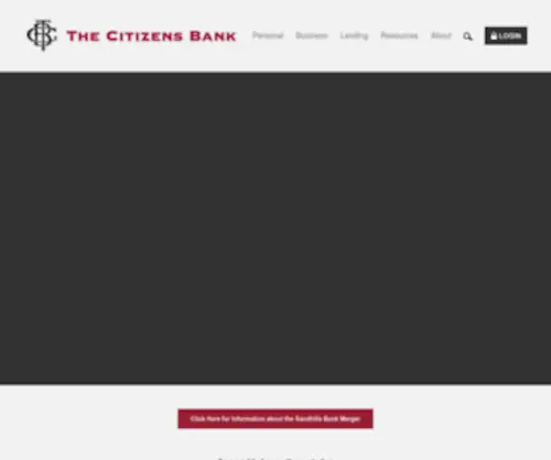 Sandhillsbank.com(Sandhills Bank: “Large enough to serve you) Screenshot
