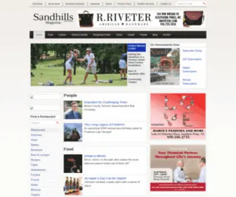 Sandhillsmag.com(Sandhills NC Magazine) Screenshot