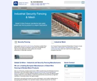 Sandhp.com(Industrial & Security Fencing) Screenshot
