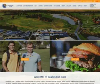 Sandhurst.com(Sandhurst Club) Screenshot