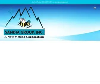 Sandiagp.com(Sandia Group Inc) Screenshot