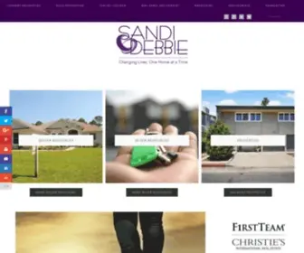 Sandianddebbiehomes.com(Sandi and Debbie Homes Properties) Screenshot