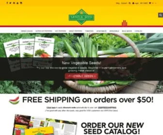 Sandiaseed.com(We sell hot pepper seeds including) Screenshot