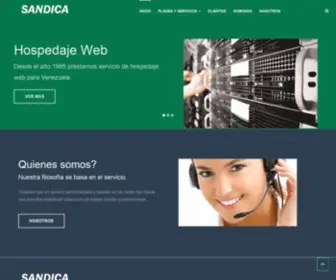 Sandicom.com(Responsive Joomla template for Designer Portfolio and Business Portfolio for Joomla 3 & Joomla 2.5) Screenshot