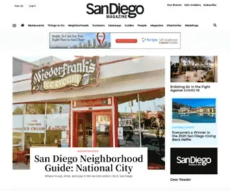 Sandiego-Online.com(San Diego Restaurants) Screenshot