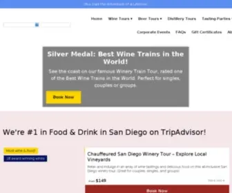 Sandiegobeerwinespiritstours.com(San Diego Beer) Screenshot
