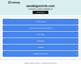 Sandiegocircle.com(San Diego Circle) Screenshot