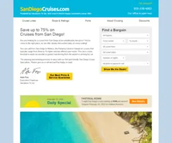 Sandiegocruises.com(San Diego Cruises) Screenshot