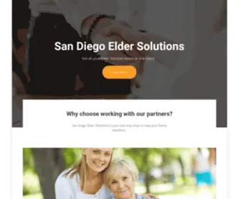 Sandiegoeldersolutions.com(San Diego Elder Solutions) Screenshot