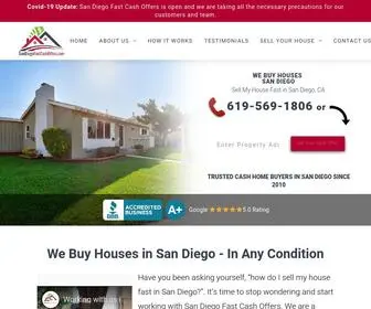 Sandiegofastcashoffers.com(We Buy Houses San Diego CA) Screenshot