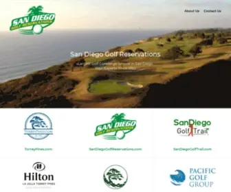 Sandiegogolfreservations.com(San Diego Golf Reservations) Screenshot