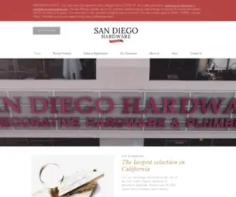 Sandiegohardware.com(San Diego Hardware) Screenshot