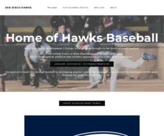 Sandiegohawks.com(SAN DIEGO HAWKS) Screenshot