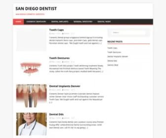 Sandiegoinvisaligndentist.org(San Diego Cosmetic Dentists) Screenshot