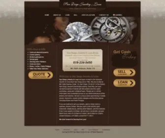 Sandiegojewelryandloan.com(San Diego Jewelry & Loan) Screenshot