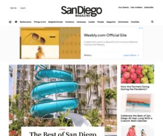 Sandiegomagazine.com(San Diego Restaurants) Screenshot