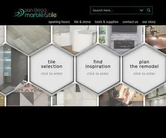 Sandiegomarbletile.com(Porcelain Tile) Screenshot