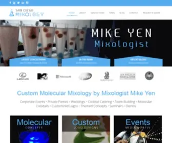 Sandiegomixology.com(San Diego Mixology) Screenshot