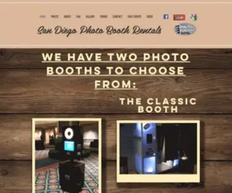 Sandiegophotoboothrentals.net(San Diego Photo Booth Rentals) Screenshot