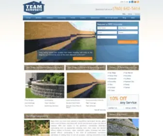 Sandiegoretainingwall.com(Retaining Wall Contractor) Screenshot