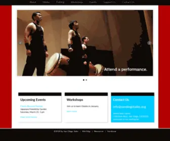 Sandiegotaiko.org(Sandiegotaiko) Screenshot