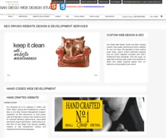 Sandiegowebstudio.com(San Diego Web Design) Screenshot