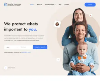 Sandiferinsurance.com(Sandifer Insurance Agency in Cheraw) Screenshot