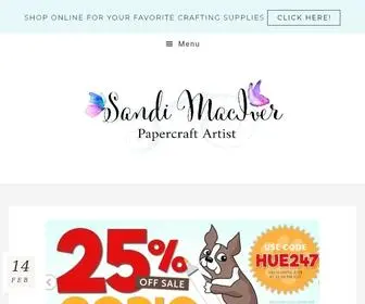 Sandimaciver.com(Sandi Maciver) Screenshot