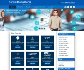 Sandipbhattacharya.com(Sandip Bhattacharya) Screenshot