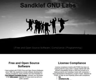 Sandklef.com(Sandklef) Screenshot