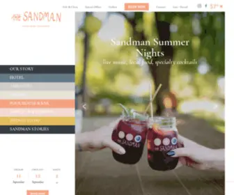 Sandmansantarosa.com(Santa Rosa Hotel) Screenshot