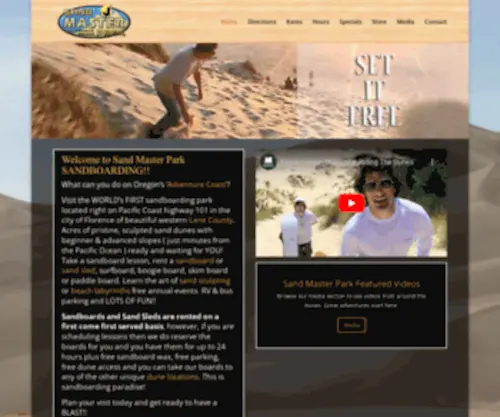 Sandmasterpark.com(Sandmasterpark) Screenshot
