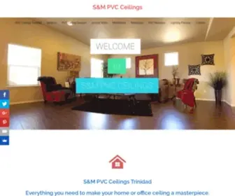 SandmpVcceilingstrinidad.com(S&M CEILINGS GET THE QUALITY YOU PAY FOR) Screenshot