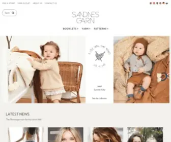 Sandnes-Garn.com(Sandnes Garn) Screenshot
