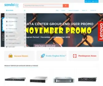 Sandobiz.co.id(Situs Belanja Perusahaan Terlengkap di Indonesia) Screenshot